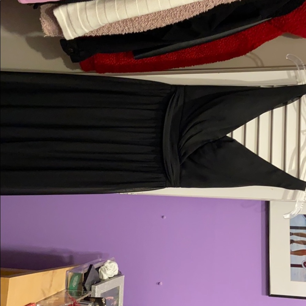 Adriana pappel black gown